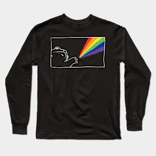 Rainbow frog Long Sleeve T-Shirt